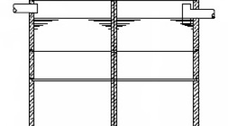 Mehrkammergruben sind Kleinkläranlagen aus wasserdichtem Beton und gibt es in Monolith- oder Schachtringbauweise.